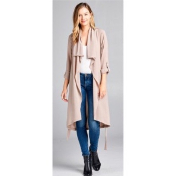 Handkerchief Hem Jacket - Picture 4 of 6